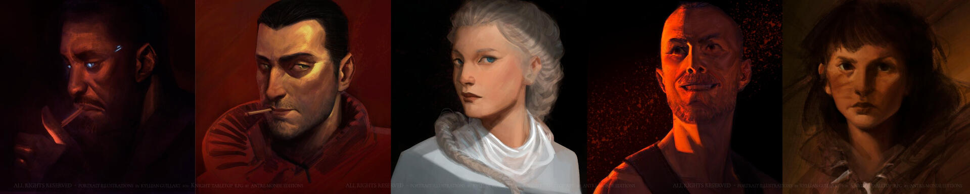 Gabriel - Gideon - La Sage - Hunter - La Fille Sauvage