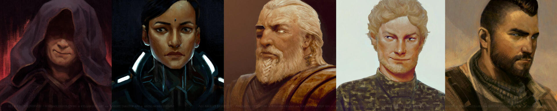 Meleagant - Meredith - Odin - Saul - Thomas