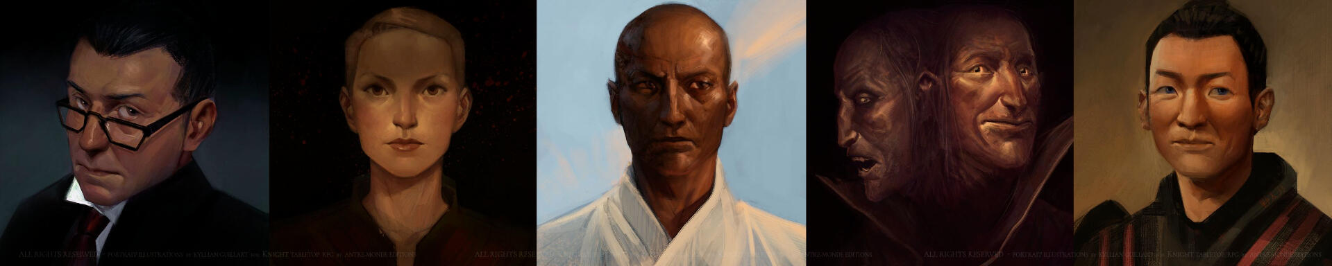 Harold - Satomi - Yasutaka - Le Fou - Yoshiro