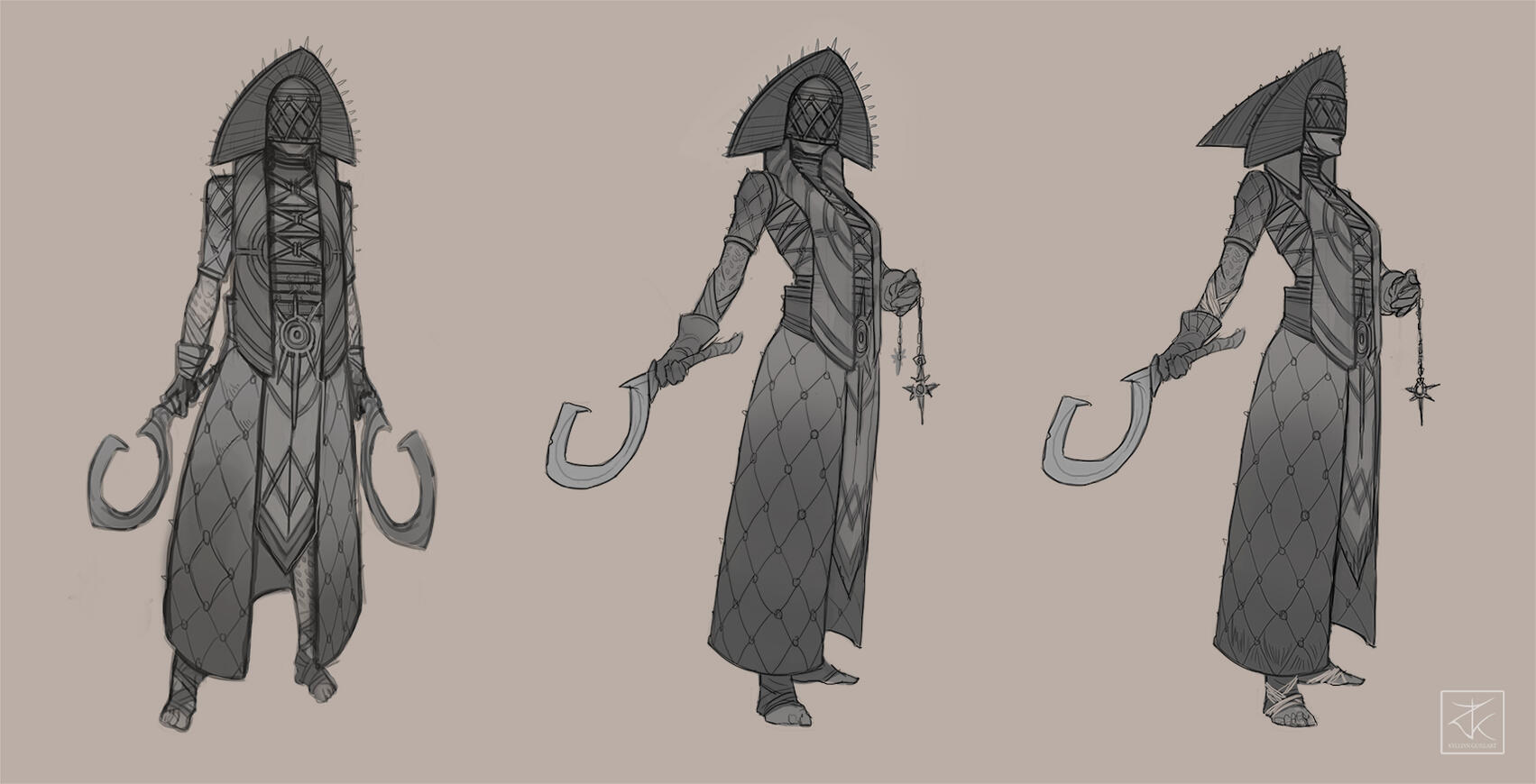 Dark Fantasy Idea sketches (2021)