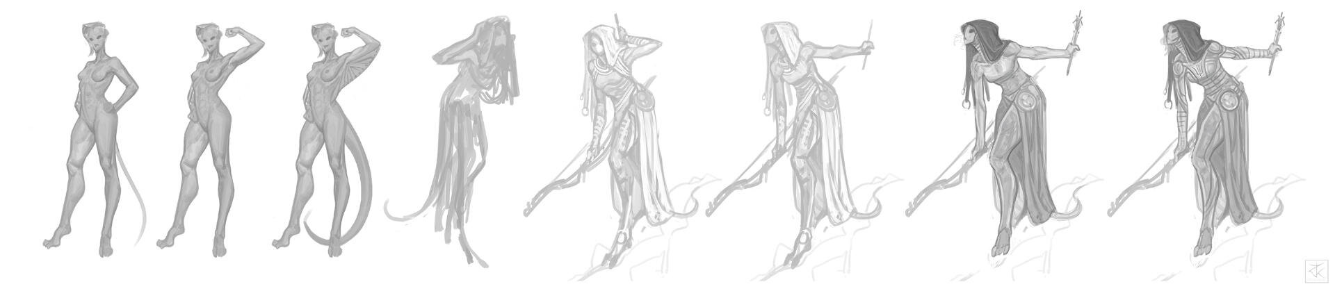 Early sketches (2021)