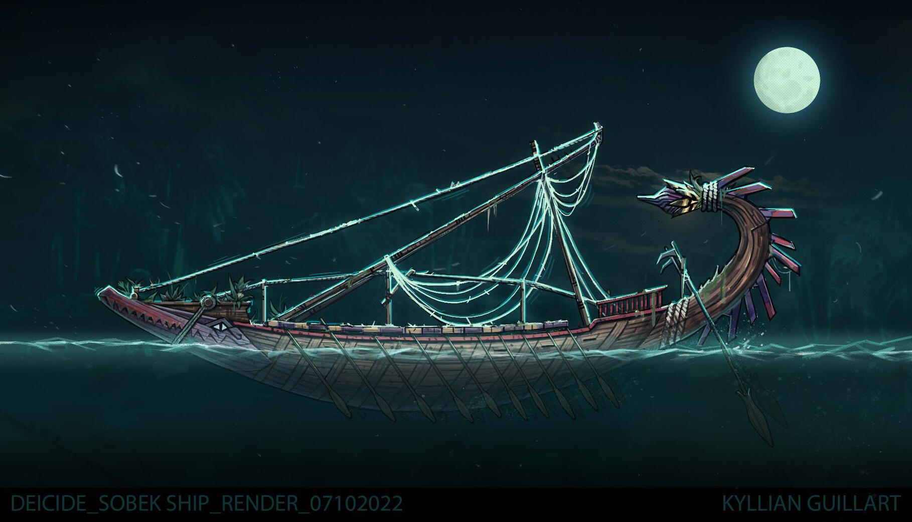 Previous Mood and boat render