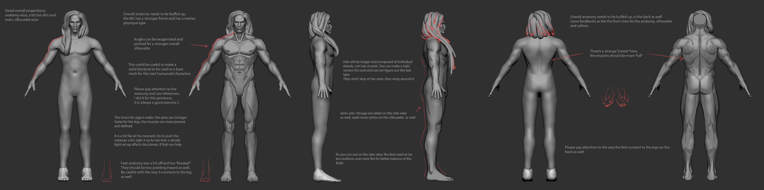 Anatomy paintover