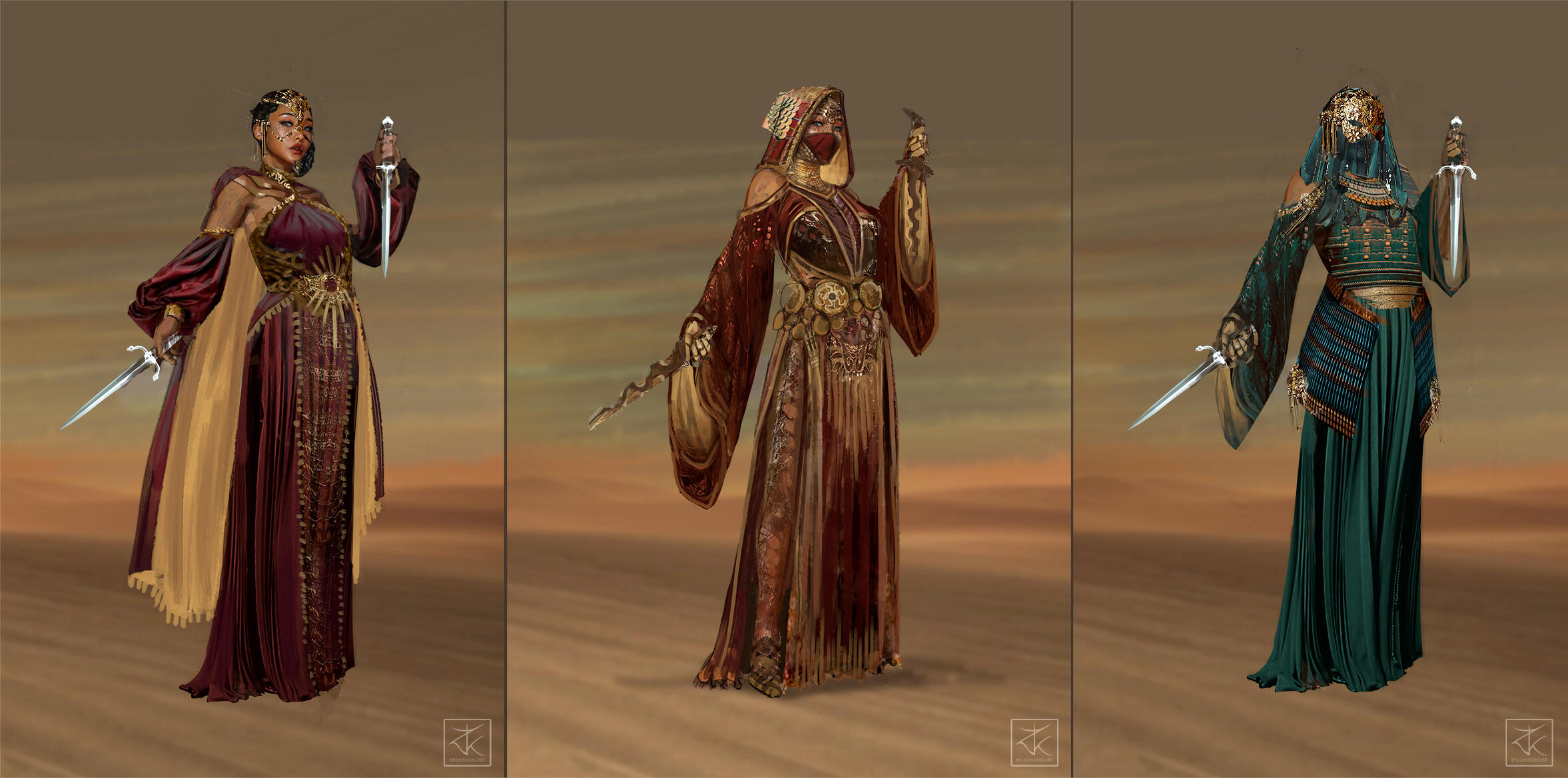 Photobash sketches (2021)