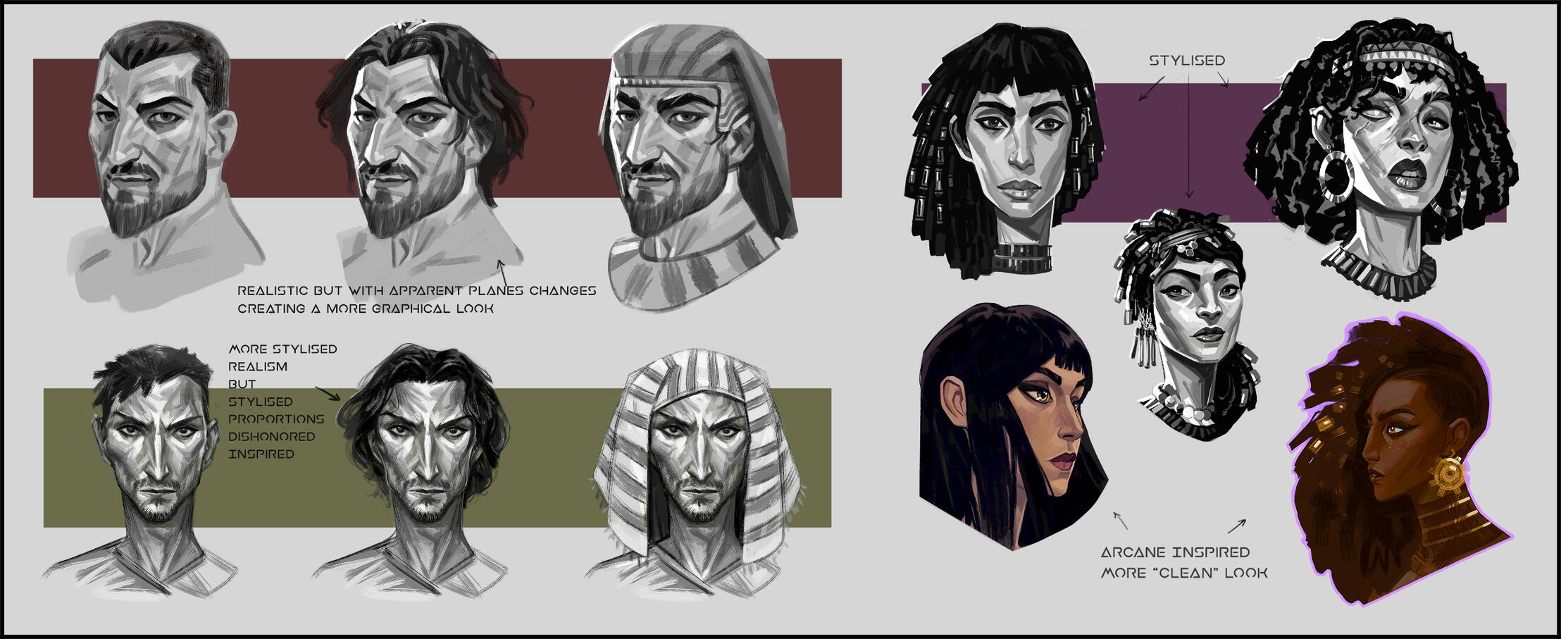 Portrait stylization exploration