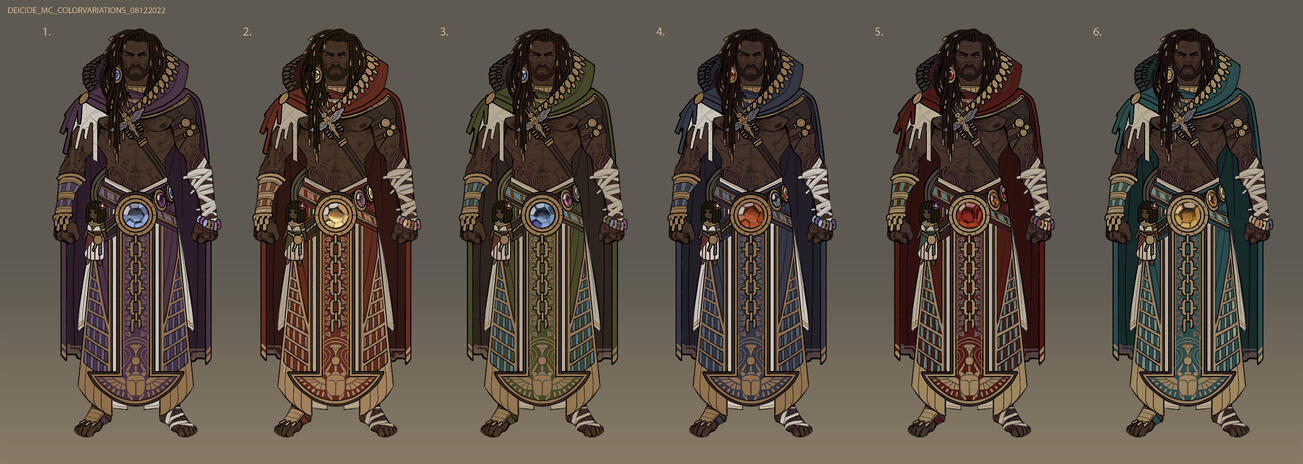 MC rework and color variations